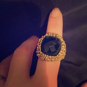 Gold vintage style ring